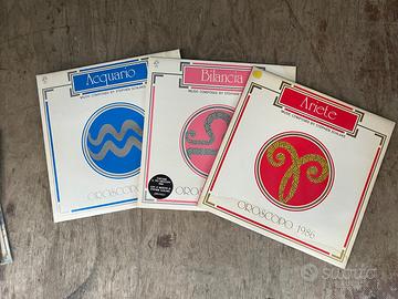 SET 3 VINILI OROSCOPO 1986 BY STEPHEN SCHLAKS