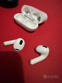 Apple AirPods 3ª generazione originali + scatola