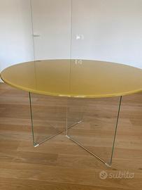 Tavolo rotondo Air Slim Glass Lago