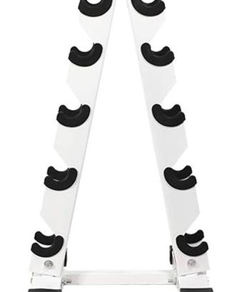 Supporto per manubri pesi palestra rastrelliera