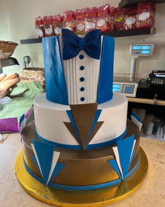 Torta finta in gomma eva