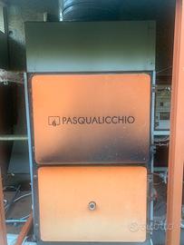 caldaia a pellet ed altri materiale