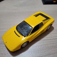 Collezionismo auto ferrari testa rossa gialla