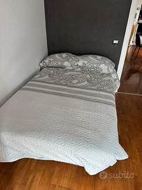 Materasso una piazza e mezza + rete robusta