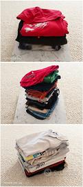 Lotto abbigliamento bambino 9-10