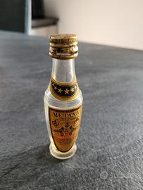 Bottiglietta vuota da collezione Metaxa Gold Label