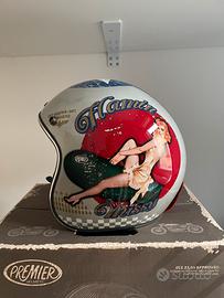 Casco Jet Premier Vintage Flamin' Missy