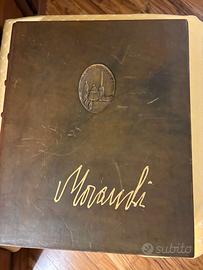 5 acquarelli "omaggio a Morandi"  con vol 1 e 2