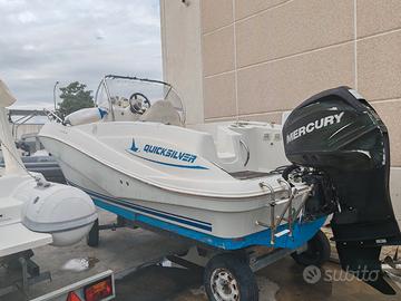 Barca Quicksilver Commander 635 WA + Mercury F150