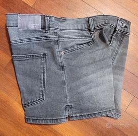 Zara Kids Shorts denim grigio bambina 13-14 anni