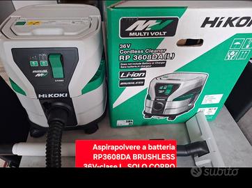 aspirapolvere a batteria RP3608DA BRUSHLESS 36V