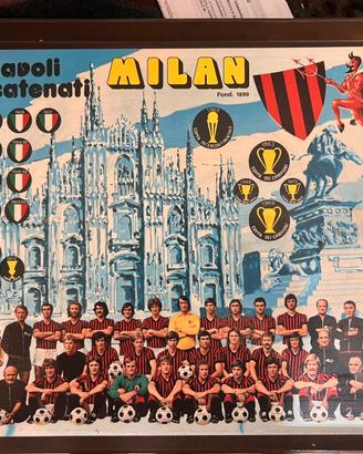 Quadretto Milan anni 70