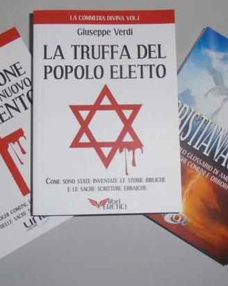 La truffa del popolo eletto (tre libri nuovi)