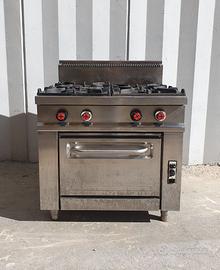 CUCINA A GAS 4 FUOCHI OFFCAR CON FORNO - SERIE 90