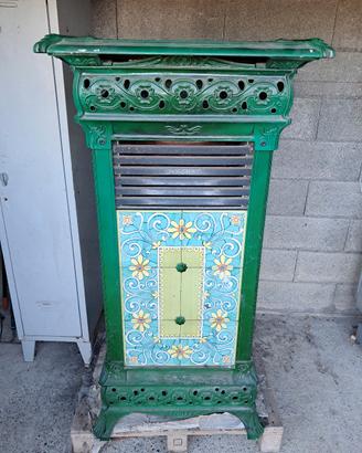 stufa maiolica