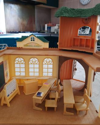 Sylvanian families scuola