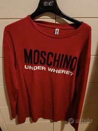 felpa cotone Moschino 