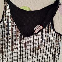 Top canottiera nera Max & C, Tg M