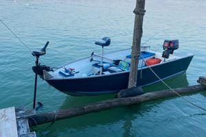 Canadian 372 bass boat, motori e carrello