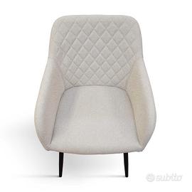 Nuove sedie poltroncine in tessuto eleganti