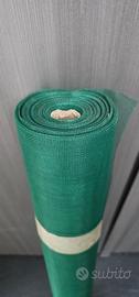 RETE ZANZARIERA RICAMBIO FIBRA DI VETRO VERDE 25MT