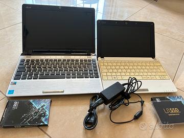 Lotto 2 Mini PC Asus 10/11 pollici Asus EEEPC
