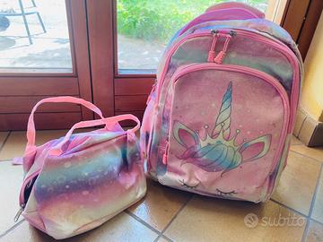 Zaino scuola unicorno