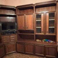 mobile soggiorno in noce