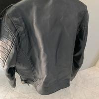 Giubbotto, chiodo, finta pelle.leggere