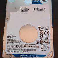 Hard disk 1tb 2,5"