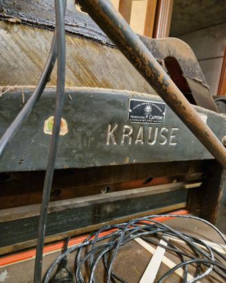 krause macchina tagliacarta ghigliottina