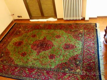 tappeto Libico verde e rosso 375x250 