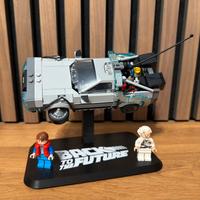 Supporto espositivo per set LEGO Ritorno al Futuro