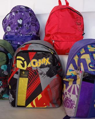 ZAINO SCUOLA AMERICANO FLASH  COMIX CADAUNO