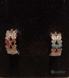 orecchini con perno 