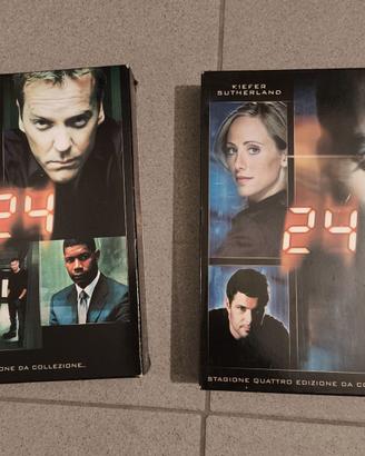 Cofanetti DVD serie TV “24” Stagione 3+4