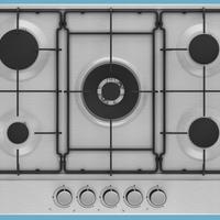Piano cottura a gas BEKO HIAW75224SXE