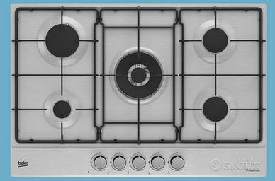 Piano cottura a gas BEKO HIAW75224SXE