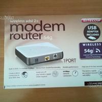 Modem Router Sitecom Wireless adsl 2+ 54 g