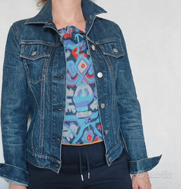 Giacca denim Helmut Lang Archive vintage IT 40