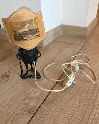 Lampada da tavolo riciclo fai da te vintage ghisa