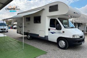 CHALLENGER GENESIS 45 DOPPIA DINETTE LETTI A CASTE