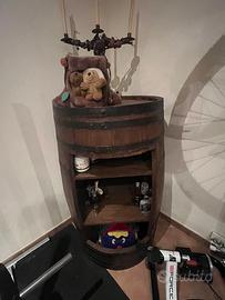 Botte artigianale porta bottiglie