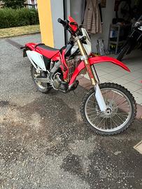 Honda CRE X 250, avviamento elettrico