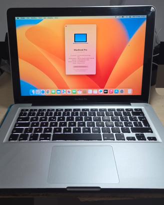 macbook pro 13 pollici i5 ram12g ssd480g ventura