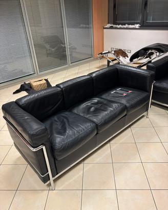 CASSINA LC3 3 posti - divani le corbusier