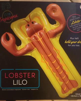 Materassino a forma di Aragosta "Lobster Lilo"