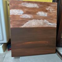 Dipinto su legno tema marittimo