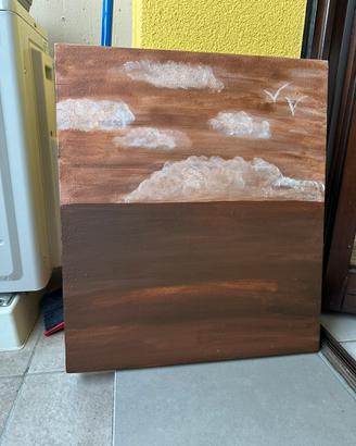 Dipinto su legno tema marittimo