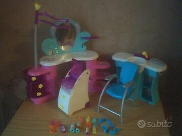 Barbie case, ville, auto, carrozza, vespa, castell